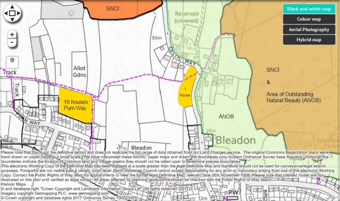 Purn Way 16 Dwellings OS Map Purn Way 16 Dwellings OS Map