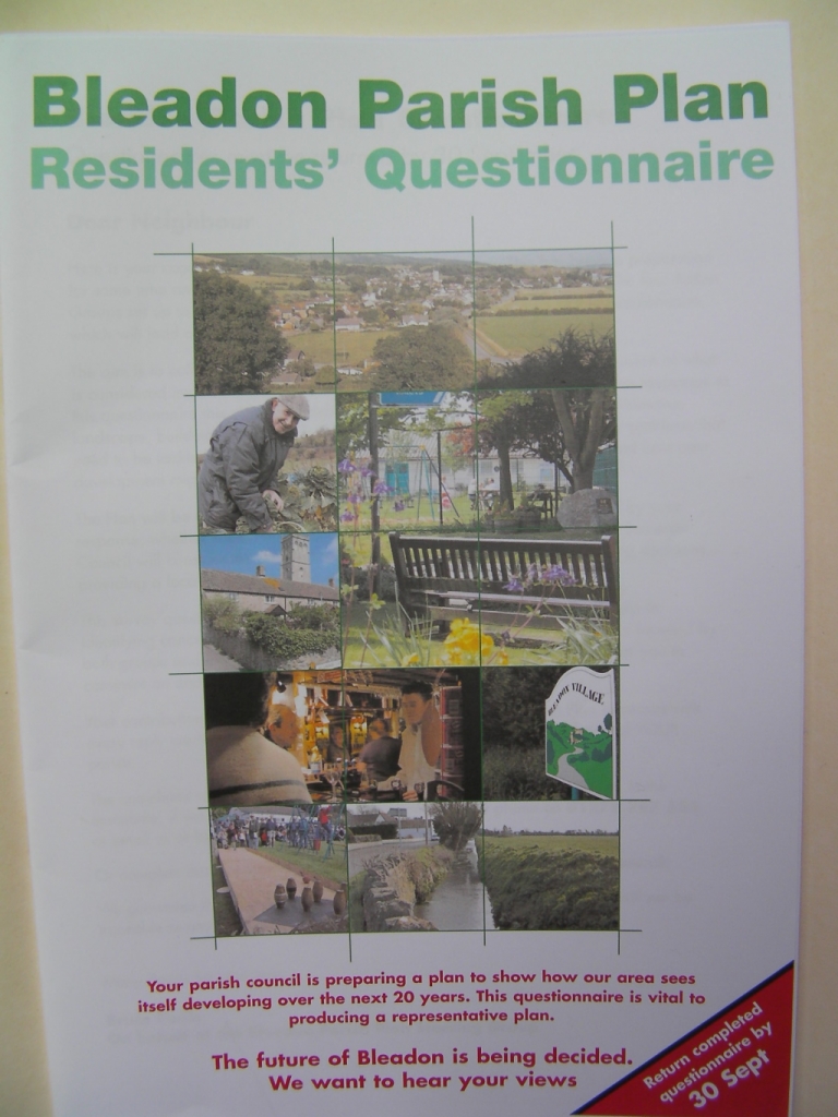 Questionnaire Front Page