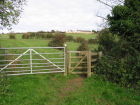 Gate/stile at other end of path from Catherines inn gate