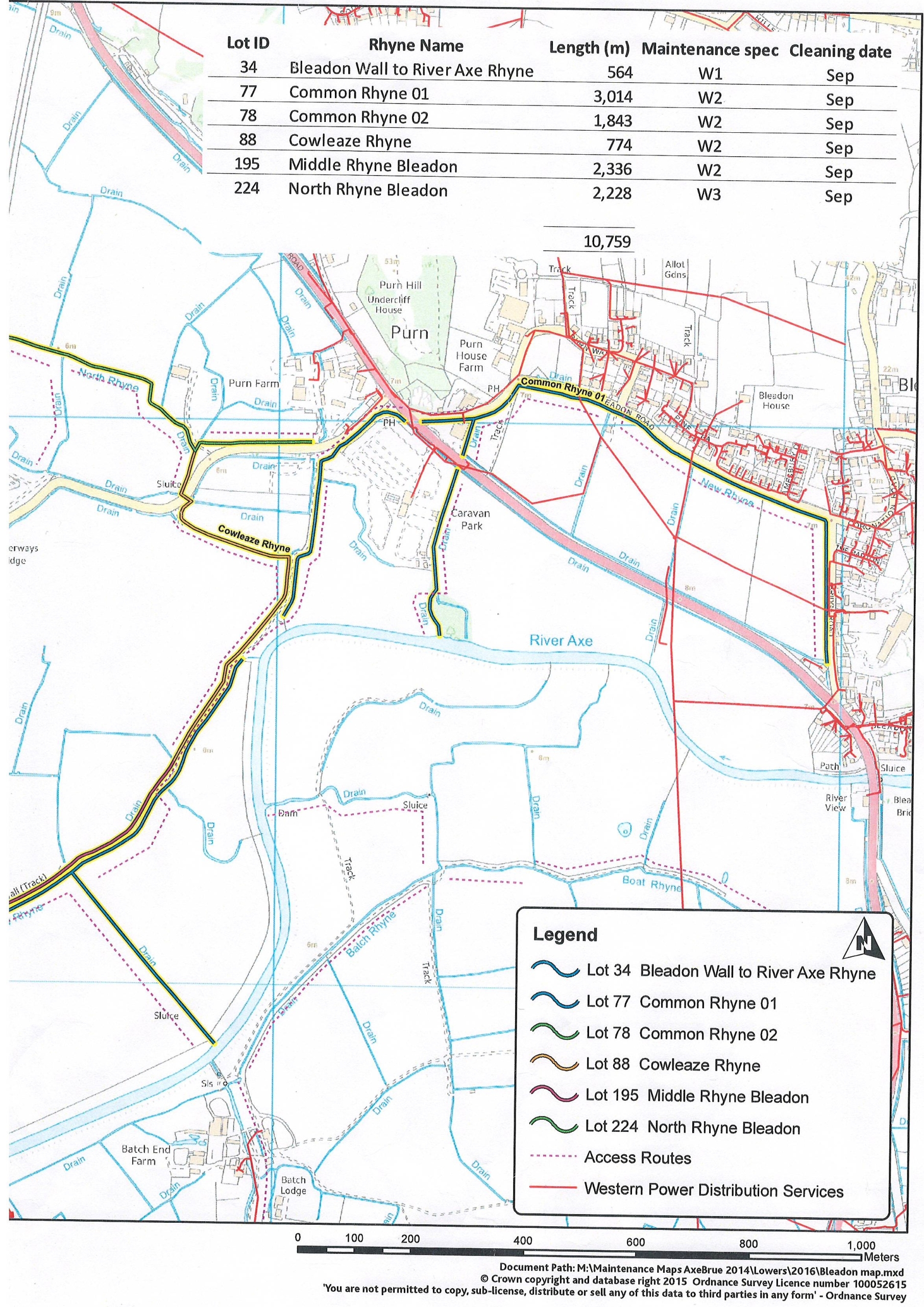 Floating Pennywort Programme Map 2