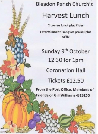 Harvest Lunch poster