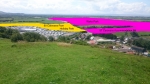 Full Site View Purn Dev incl Wake Pk and 57 Caravans