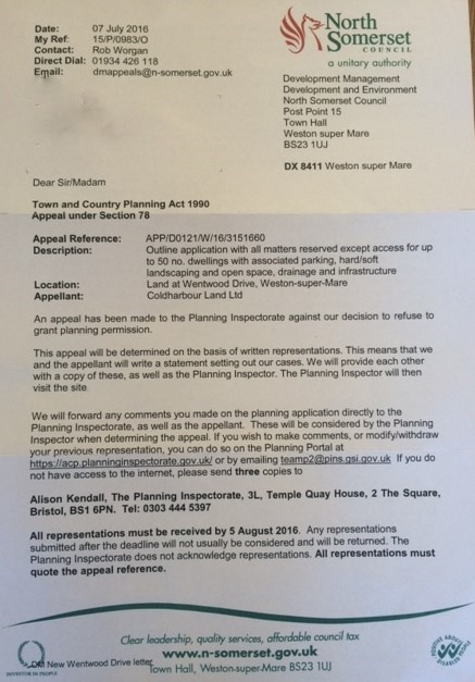 NSC Appeal Letter NSC Appeal Letter